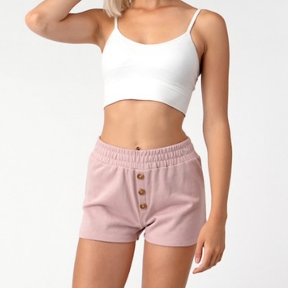Dusty Pink Shorts